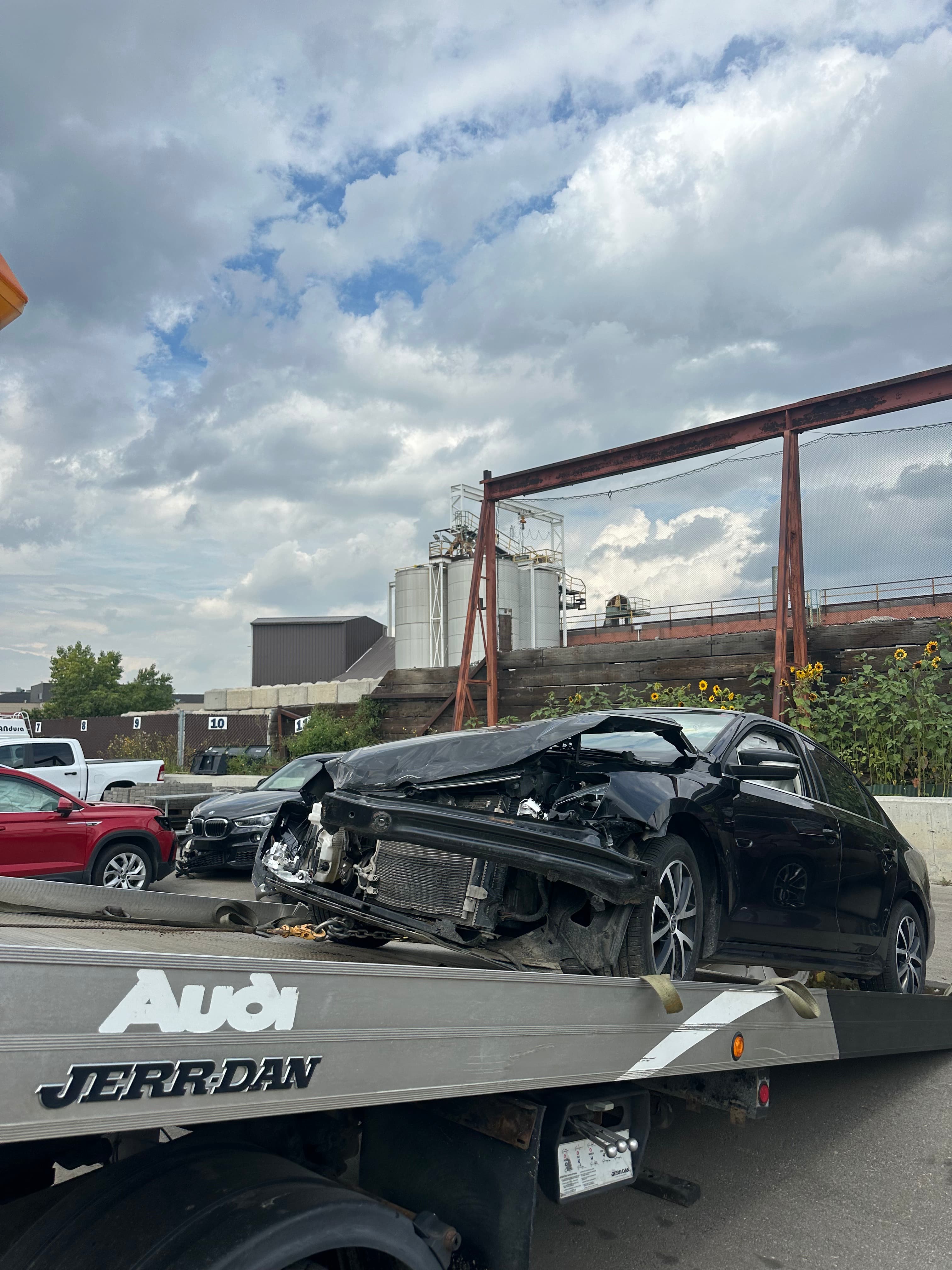 Collision Recovery Towing near Airdrie